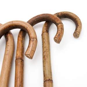 Handmade Natural Rattan Walking <b>Stick</b> <b>Vintage</b> Cane Crook Shepherd Hook Hiking Climbing Staff Lightweight Durable Eco-Friendly - Product Image 3