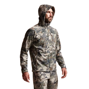 Chaqueta de Caza para Hombre, de Lona y Softshell, 100% Acrílico, Transpirable, Antibacteriana, Manga Larga, Capucha Plegable, Resistente al Viento - Product Image 1