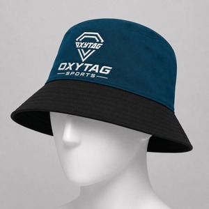 Chapeau Bob Bicolore Personnalisé avec Broderie de Logo – Fabricant en Gros – Casquette de Pêcheur en Coton Anti-UV – Idéal pour les Activités Décontractées en Extérieur et la Plage - Product Image 6