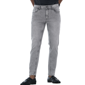 Jeans de Mezclilla Elásticos para Hombre, Transpirables, Lavables, con Estampado 3D, Tejido Sólido, Casuales, Primavera, Venta al por Mayor, OEM, ODM - Product Image 1