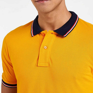 Camisetas Polo de Manga Corta para Hombre, Ropa Deportiva para Exteriores, Algodón, Color Sólido, Transpirable, Corte Regular - Product Image 4