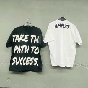 Camiseta de algodón ligera para hombre, talla adulta, teñida, sin estampado, para serigrafía, corte holgado - Product Image 1