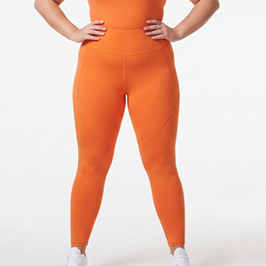 Custom Logo High Waisted Women Fitness Leggings <b>Tummy</b> <b>Control</b> Gym Workout Yoga Pants Women Sports Fitness Plus Size Pants - Product Image 1