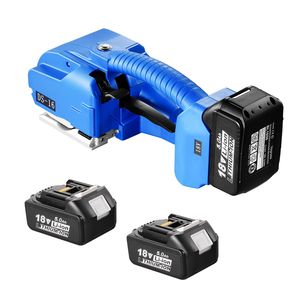 Reggiatrice Elettrica Portatile per Cinghie PP PET da 0,35-0,63 Pollici con Display Digitale e 2 Batterie da 5000mAh - Product Image 2
