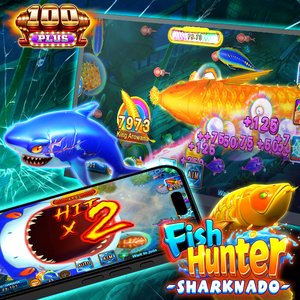 เครื่องเกมอาร์เคด Fish Hunter Sharknado แบบหยอดเหรียญ เกมแอคชั่น ผู้เล่นหลายคน ภาษาอังกฤษ - Product Image 1