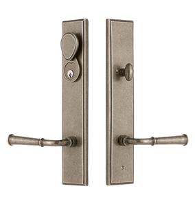 มือจับประตูแบบก้านโยกสแตนเลสสีบรอนซ์สำหรับบ้าน ปรับแต่งได้ พร้อมอุปกรณ์มือจับประตูแบบก้านโยก - Product Image 1