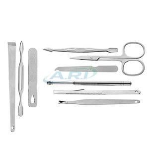 Kit professionnel de soins des ongles et pédicure : coupe-ongles, limes, polissoirs, repousse-cuticules, outils de soin des pieds - Product Image 5