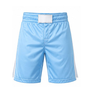 Premium Quality Boxing Training Shorts for Men with Quick Dry Breathable 100% Polyester Fabric and Comfortable <b>Athletic</b> Fit - Product Image 1