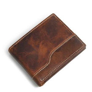 Portefeuille en cuir premium pour homme, porte-cartes sécurisé RFID, fournisseur en gros, export, style décontracté, utilisable quatre saisons, en vente - Product Image 1