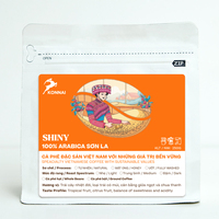 Café en Grains Robusta Arabica de Qualité Supérieure, Lavé à Froid, Grade A+, Marque Personnalisée DETECH, Vente en Gros en Sac