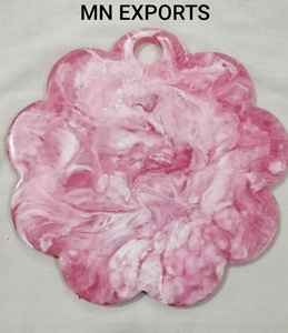 Planche à découper en résine de qualité supérieure 2025, design mixte, pour légumes et viande, en acrylique véritable, par MN EXPORTS - Product Image 6