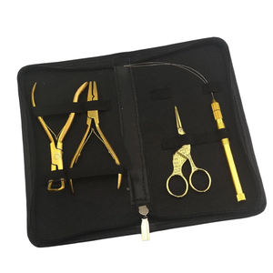 Herramienta Profesional para Extensiones de Cabello, Alicates de Acero Inoxidable para Micro Anillos, Instalación, Remoción y Peinado en Salón, IMANS ENTERPRISES - Product Image 1