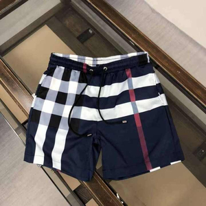Nouveaux shorts de plage amples pour hommes, grande taille, personnalisables avec logo de designer, en toile unie, séchage rapide, respirants, imperméables et anti-UV - Product Image 2
