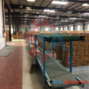 Convoyeur à bande double étage ALIG CONVEYOR, construction en acier doux, 440V, provenance Inde - Product Image 2
