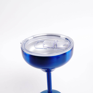 Gobelet à Margarita en acier inoxydable, verres à vin à double paroi isolés, gobelet à Martini avec couvercle pour les fêtes - Product Image 2