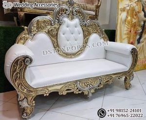 Sofá de Boda Perfecto para Ceremonia de Compromiso, Opulento y Magnífico Sofá de Boda para Recepción, Sofá de Lujo para Decoración de Escenario de Boda, EE. UU. - Product Image 4
