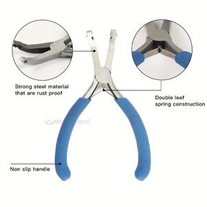 คีมปิดห่วงรูปพระจันทร์เสี้ยว ผลิตจากเหล็กกล้าไร้สนิมคุณภาพสูง สำหรับทำเครื่องประดับและร้อยลูกปัด - Product Image 4