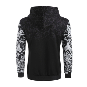 Sudaderas con Capucha Sublimadas Personalizadas para Hombre, Ropa Casual Cosida, Antiarrugas, Cómoda y Transpirable - Product Image 4