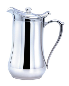 Carafe en acier inoxydable pur pour la maison et la cuisine, carafe à boissons pour table, produit 100% fait main, carafe en métal, emballage personnalisé - Product Image 1