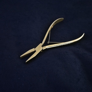 Crimping Plier 7 Inch Hair Extension <b>Bead</b> Fitting Tool Serrated Jaw Ergonomic Handle Private Label Wholesale Beauty Device - Product Image 5