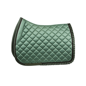 Tapis de selle de luxe en satin respirant pour le dressage, facile à nettoyer, équipement équestre performant pour l'équitation en club - Product Image 1