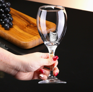 <span class=keywords><strong>Verres</strong></span> à vin rouge 225 ml en gros, pas chers, pour restaurants et usage domestique, compatibles lave-vaisselle, gobelets en verre simples - Product Image 2