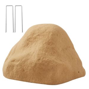 Copertura per Pompa da Esterno in Finta Roccia con Texture Naturale Realistica, Leggera e Resistente alle Intemperie in Poliresina, Copertura Artistica in Finta Roccia - Product Image 1