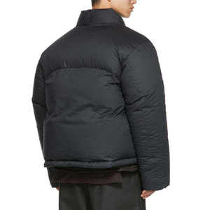 Fully Customized Men's Waterproof Canvas Puffer <b>Jackets</b> Polyester Wadding Filled Winter DDP Shipping - Product Image 3