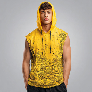 Haut de sport sans manches pour homme, coupe musclée, pour entraînement et fitness - Product Image 4