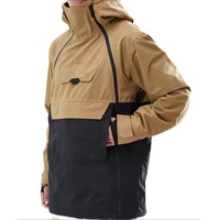Veste de ski et de snowboard professionnelle personnalisée, imperméable, coupe-vent, respirante, imprimée, durable, pour les sports d'hiver en plein air