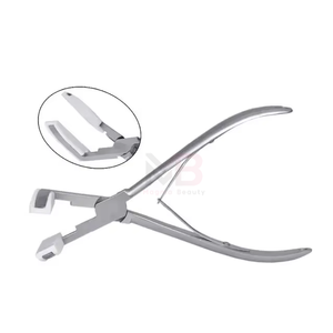 Pinza de sellado de superficie plana para extensiones de cabello con cinta, herramienta de sellado para extensiones de cabello, pinza para estilistas de cabello - Product Image 2