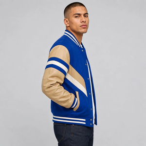 Veste varsity pour homme, matière douce, confort fiable et construction robuste pour un style de vie quotidien et une tenue urbaine. - Product Image 2