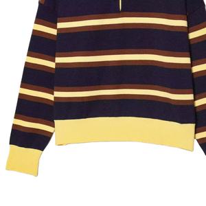 เสื้อสเวตเตอร์ถักผ้าฝ้าย 100% สำหรับผู้หญิง ระบายอากาศ แห้งเร็ว คอวี แขนยาว สำหรับฤดูหนาว - Product Image 3