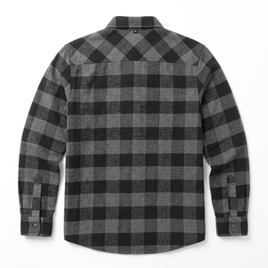 <b>Mens</b> Racing <b>Flannel</b> Shacket Custom Logo Sherpa Lined Shirt <b>Jacket</b> Casual Winter Overshirt Workwear Outdoor Fashion Coat - Product Image 3