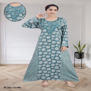 Último Diseño de Kaftan/Jalabiya con Bordado y Pedrería en Tela con Estampado de Cápsulas y Diseño Mix & Match - Product Image 1