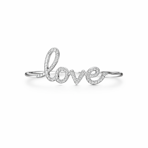 Anillo de Oro Sólido de 14K con Nombre Personalizado, Anillo de Diamantes con Letra de Amor, Anillo de Pareja, Anillo para Enamorados, Regalo Romántico para Ella - Product Image 3