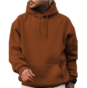 Custom Hot Selling <b>Men</b> Pullover <b>Thermal</b> Hoodie Heavyweight French Terry Oversized <b>Thermal</b> Waffle Knit Outdoor Hooded Breathable - Product Image 2