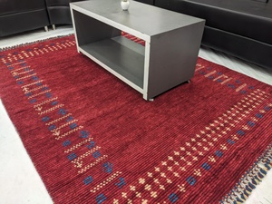 Collection Ocean Art Tapis Kilim en Laine de Qualité Supérieure Noué à la Main à Poil Coupé Écologique Lavable à Poil Moyen Personnalisable pour Prière - Product Image 6