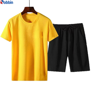 Ensemble Confortable Unisexe : T-shirt Homme Manches Courtes et Jogger Simple – Nouvelle Collection Été Personnalisable et Respirant - Product Image 1