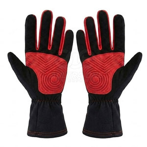 High Performance Winter Auto Racing <b>Gloves</b> Reinforced Palm Support Flame Retardant Nomex Fabric Non-Slip Closure for Precision - Product Image 3