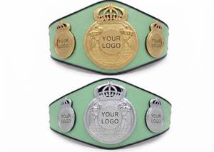 Custom Leather Boxing Championship <b>Belt</b> With Logo Personalized Unisex Heavy Duty Boxing Championship Title <b>Belt</b> Premium - Product Image 2