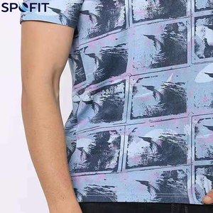 New Arrival Custom Men's Short Sleeve <b>T</b>-<b>Shirts</b> Summer Wear Crew Neck Sublimation Printed Eco-Friendly Breathable Men's <b>T</b>-<b>Shirt</b> - Product Image 4