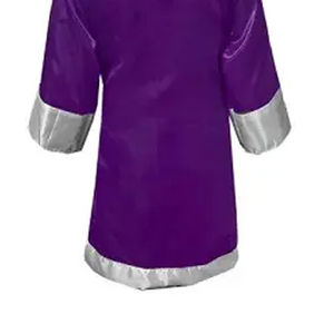 Bata de boxeo de nailon elástica y transpirable de alta calidad, personalizada, con capucha, estilo Ringmaster Final Bell, diseños personalizados, de longitud completa para combate - Product Image 6