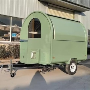 Remorque alimentaire mobile à vendre avec cuisine professionnelle équipée, aménagement personnalisé, comptoir de service et espace de rangement, prête à l'emploi - Product Image 2