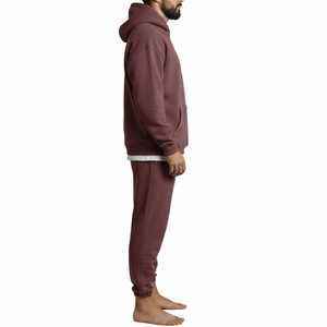 ชุดเสื้อฮู้ดและกางเกงจ็อกเกอร์ผู้ชาย ชุดลำลองสวมใส่สบาย ขายส่ง ผู้ผลิตเสื้อผ้าตามสั่ง - Product Image 3