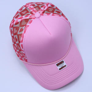 Gorras Trucker Personalizadas al por Mayor de 5 Paneles, Gorras de Malla de Espuma OEM, Unisex, Transpirables, Proveedor y Fabricante al por Mayor - Product Image 4