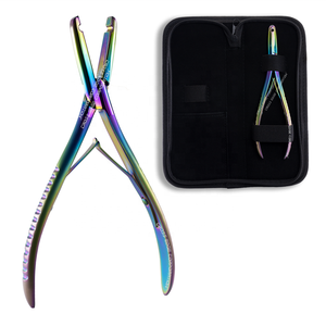 Multi-Function Micro Bead Removal Extension Pliers Multi-Function Stainless Steel Extension Pliers <b>Tools</b> with 2 Holes - Product Image 3