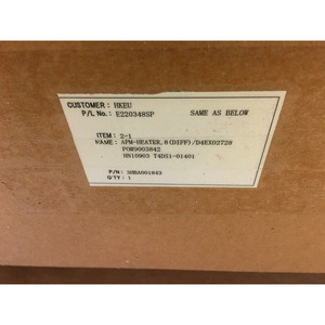 HITACHI 3HBA001843 AMP HEATER ELEMENT TUBE - Equipo y Piezas de Semiconductores de Confianza de Marca Global - Product Image 5