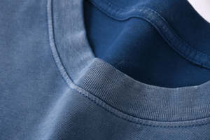 เสื้อยืดผู้ชายทรงโอเวอร์ไซส์ พิมพ์ลายกราฟิกวินเทจสีดำ ผ้าฟอกสี 250gsm จากผู้ผลิต - Product Image 4