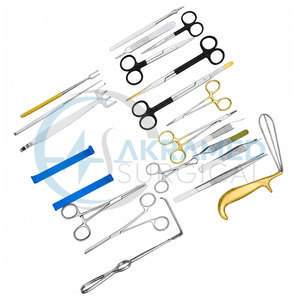 Juego de Instrumentos para Lifting Facial Akramed Surgical de 21 Piezas, Kit de Cirugía Plástica Facial de Acero Inoxidable, Certificado CE ISO13485, Reutilizable - Product Image 4